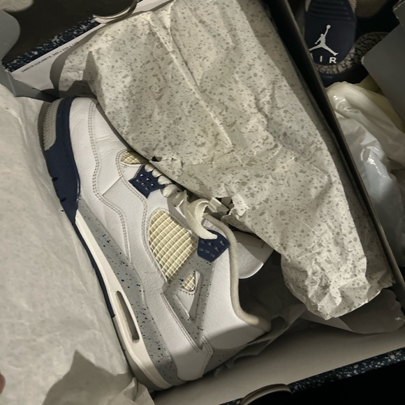 Jordan White, Black, and Red Sneakers - Picture 11 of 16